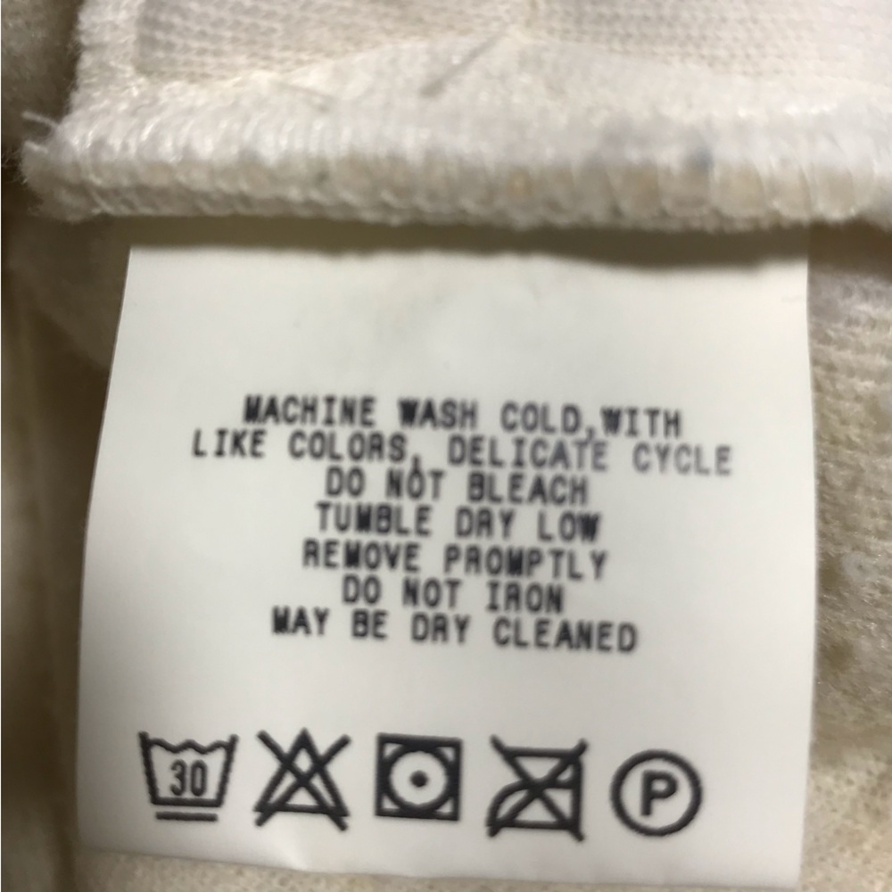 Liz Claiborne Cream Colored Sherpa Half Zip Faux Sherling Jacket - Picture 14 of 14